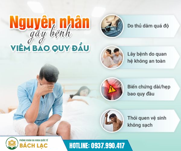 Nguyên Nhân Gây Viêm Bao Quy Đầu