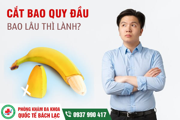 Cắt bao quy đầu bao lâu thì lành - Chuyên gia giải đáp chi tiết