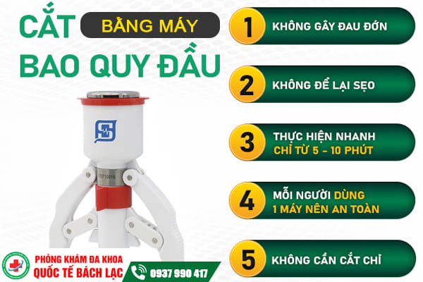 Cắt bao quy đầu không đau ở Buôn Ma Thuột - An toàn, kín đáo