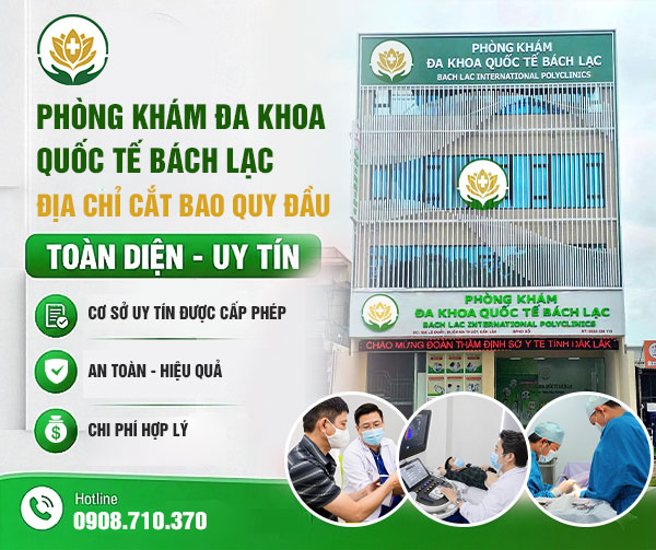Phòng khám đa khoa quốc tế Bách Lạc - Địa chỉ cắt bao quy đầu uy tín