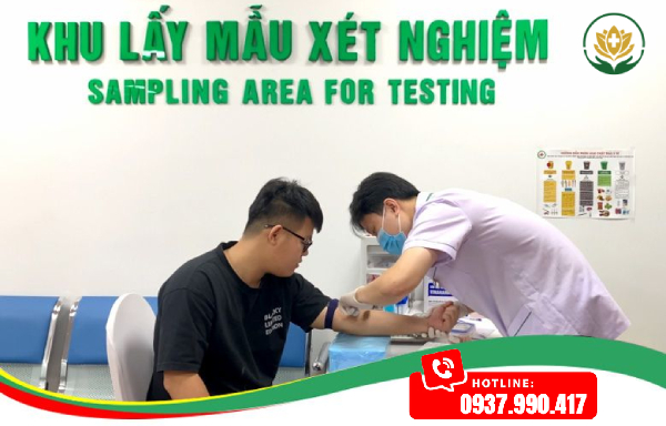 xet nghiem tai phong kham 1