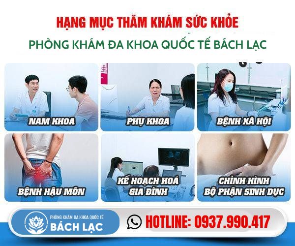 Dịch vụ khám chữa bệnh tại Phòng khám Đa khoa Quốc tế Bách Lạc
