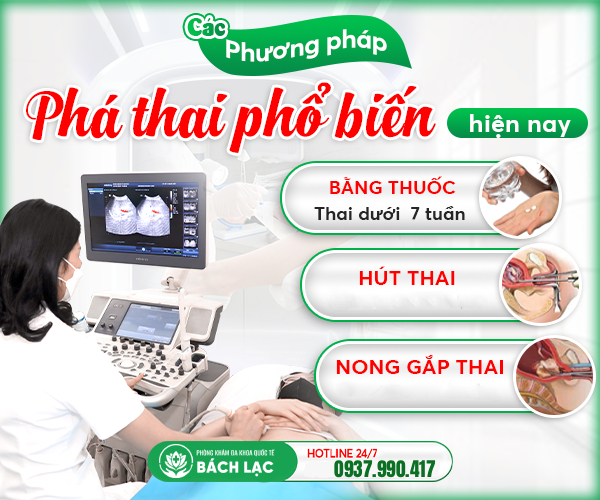 Các phương pháp đình chỉ thai an toàn đang được áp dụng hiện nay