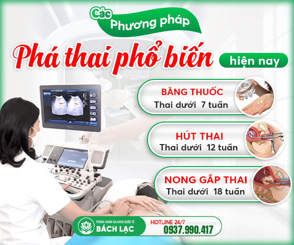 Các phương pháp đình chỉ thai an toàn đang được áp dụng hiện nay