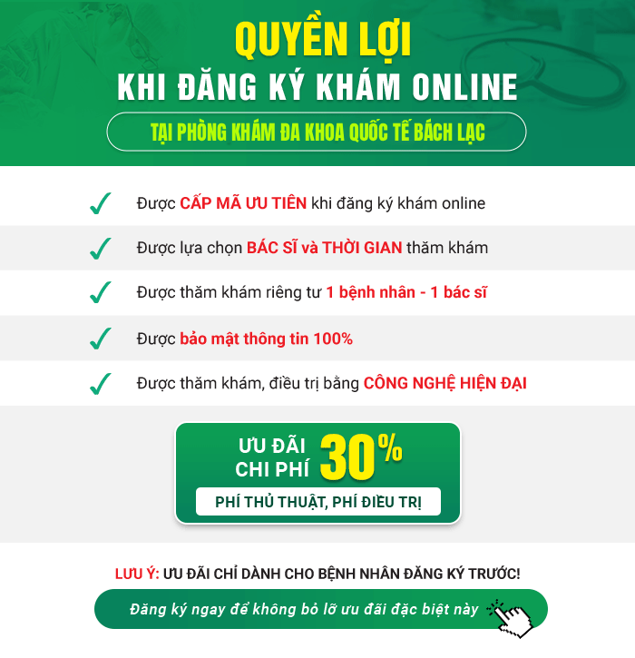 Quyền lợi của người bệnh khi đặt lịch hẹn khám online