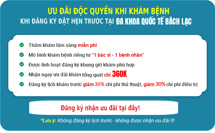 ưu đãi độc quyền tại đa khoa quốc tế bách lạc