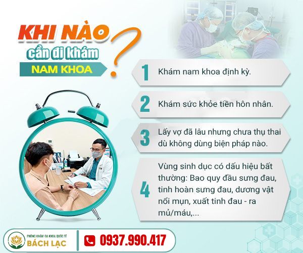 Khám nam khoa là gì và khi nào nam giới nên đi khám?