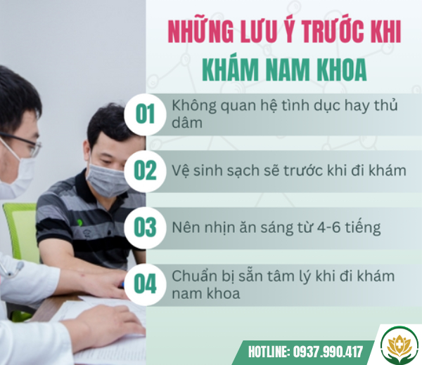 Lưu ý khi đi khám nam khoa tại Buôn Ma Thuột