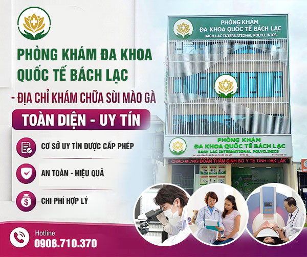 Phòng khám Bách Lạc - Địa chỉ chữa sùi mào gà uy tín