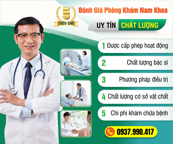 Tiêu chí lựa chọn phòng khám nam khoa uy tín tại Buôn Ma Thuột