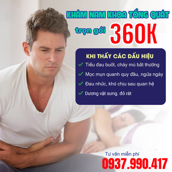 Chi phí thăm khám, điều trị bệnh nam khoa minh bạch, ưu đãi hấp dẫn
