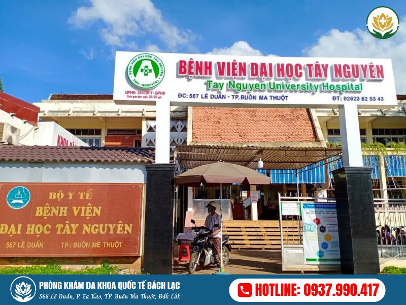 Điều trị giang mai tại Bệnh viện Trường Đại học Tây Nguyên