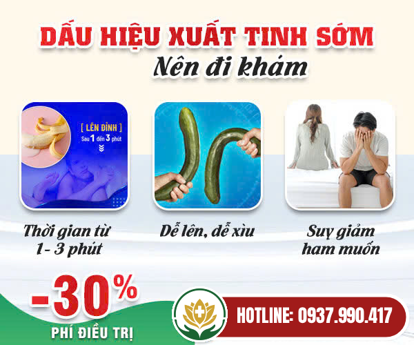 Nam giới cần đi khám chữa xuất tinh sớm khi nào?