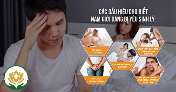 Dấu hiệu yếu sinh lý ở nam giới cần đi khám ngay