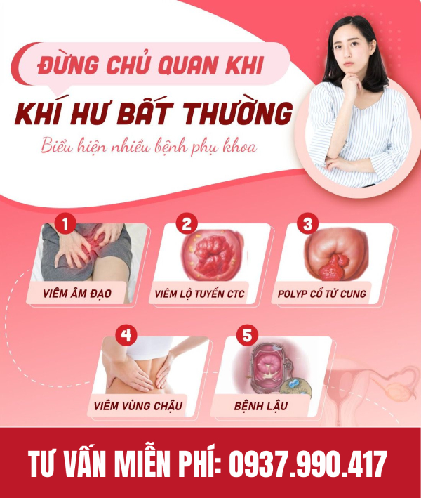Nguyên nhân bệnh lý dẫn đến khí hư trắng đục
