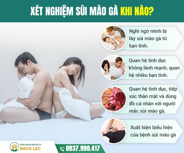 Khi nào cần làm xét nghiệm sùi mào gà và tìm hiểu chi phí xét nghiệm sùi mào gà