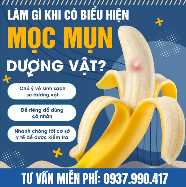 Dương vật nổi mụn, nam giới cần làm gì?