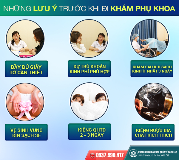 Một số lời khuyên dành cho chị em phụ nữ khi đi khám viêm âm đạo
