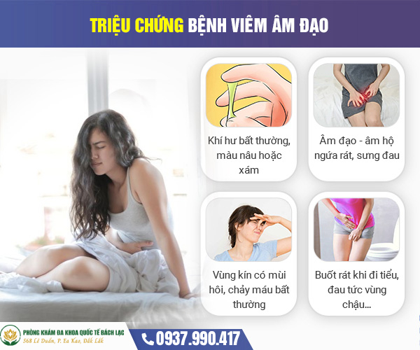 Dấu hiệu viêm âm đạo cần đi khám ngay
