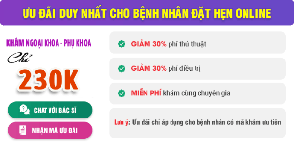 ưu đãi khám nam khoa phụ khoa